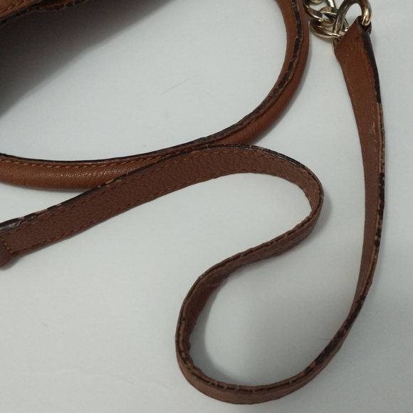 Michael Kors Brown Leather Hamilton Large Tote Bag - Picture 13 of 15